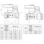 Клапан запорный Danfoss Leno MSV-S DN15, 3,0м3/ч, 1/2"вр