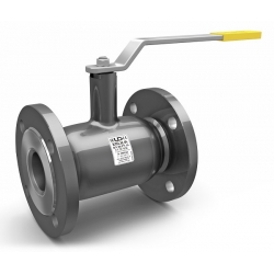 Кран шаровой фланцевый LD Ду 25/18 PN40 неполнопроходной, сталь 20, рукоятка