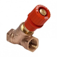 Клапан балансировочный Honeywell DN25, 6.5м3/ч, 1"вр, красный маховик