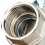 Кран-фильтр шаровой 1 1/4"ВР/ВР Stout 500 мкм, рукоятка стальная черная