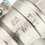 Кран-фильтр шаровой 1 1/4"ВР/ВР Stout 500 мкм, рукоятка стальная черная