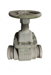 Задвижка стальная клиновая Ду100 Ру10 под приварку