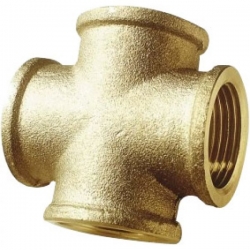 Крестовина 1"вр латунная