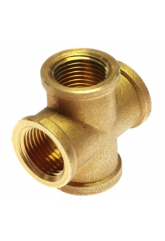 Крестовина 1/2"вр латунная
