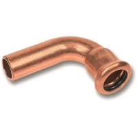 Пресс-фитинг 28мм Sanha медь, отвод 90° ВПр-НПр, для медных труб