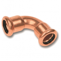Пресс-фитинг 22мм Sanha медь, отвод 90° ВПр-ВПр, для медных труб