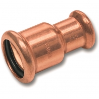 Пресс-фитинг 22мм x 15мм Sanha медь, муфта редукционная ВПр-ВПр, для медных труб