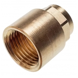 Фитинг 22мм x 1/2" Sanha бронза, переход ВП-ВР, для медных труб, под пайку