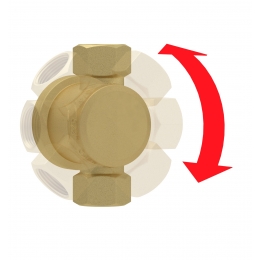 Сепаратор воздуха и шлама 3/4" Flamco Flamcovent Clean Smart