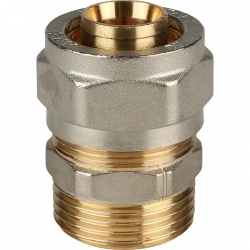 Соединение 26мм х 1"нр Stout обжим для металлопластиковых труб