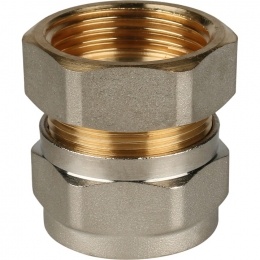 Соединение 26мм х 1"вр Stout обжим для металлопластиковых труб