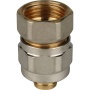 Соединение 16мм х 1/2"вр Stout обжим для металлопластиковых труб
