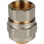Соединение 20мм х 1/2"вр Stout обжим для металлопластиковых труб