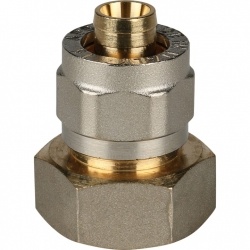 Соединение 16мм х 3/4"вр Stout обжим для металлопластиковых труб