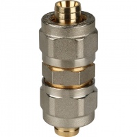 Соединение 16мм х 16мм Stout обжим для металлопластиковых труб