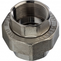 Разъемное соединение 1 1/4"ВВ Stout никелированное