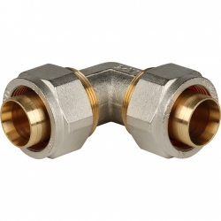 Угольник 90° 32x32 STOUT для металлопластиковых труб винтовой