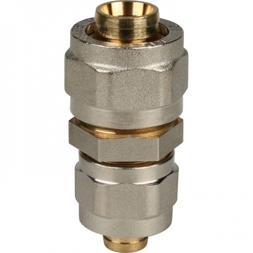 Муфта соединительная переходная 20x16 STOUT для металлопластиковых труб винтовой купить в интернет магазине Санрай73