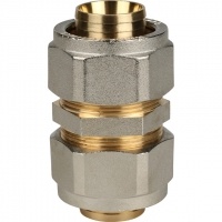 Муфта соединительная 32x32 STOUT для металлопластиковых труб винтовой