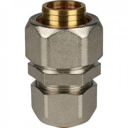 Муфта соединительная STOUT переходная 32x26 для металлопластиковых труб винтовой