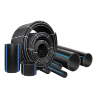 Труба ПНД 110х6,6мм ПЭ100 (SDR 17) ДимПласт (бухта 100м)