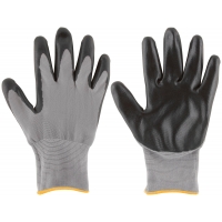 Перчатки трикотажные маслобензостойкие с нитриловым покрытием для точных работ