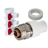 Переходник PPR 20 трубн х 16 м/п