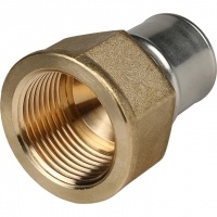 Соединение 26мм х 1"вр Stout пресс, для металлопластиковых труб