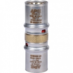 Соединение 20мм х 20мм Stout пресс, для металлопластиковых труб