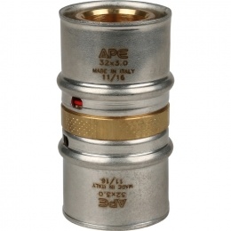 Соединение 32мм х 32мм Stout пресс, для металлопластиковых труб