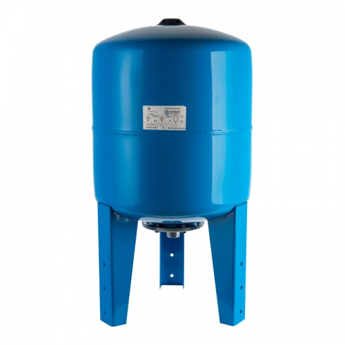 Гидроаккумулятор Stout STW-0002 вертикальный 50л синий 10bar 100°С купить в интернет магазине Санрай73