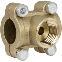 Врезка 3/4" х 1/2"вр х 3/4" Valfex латунная