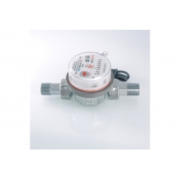 Счётчик воды Dy15мм Valtec VLF-15U-I L80мм, 1,5м3/ч, с импульсным выходом, ХВС, ГВС