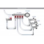 Гаситель гидроудара 1/2"нр VALTEC мембранный 0,162л