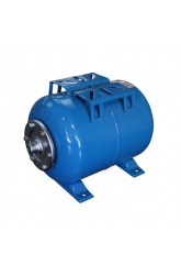Гидроаккумулятор 24л VRT WHP-24 горизонтальный синий 10 bar 99°С