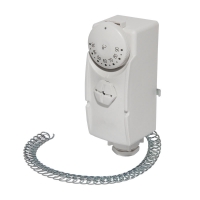 Термостат Vieir 0-90С, 220В,16А, накладной с пружиной