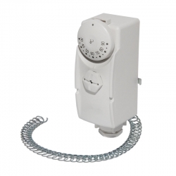 Термостат Vieir 0-90С, 220В,16А, накладной с пружиной