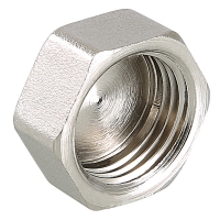 Заглушка 2"вр Vieir никелированная латунная