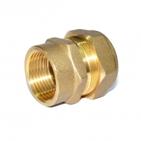 Соединение 15мм х 3/4"вр Vieir Ver-Pro, для нержавеющей гофротрубы