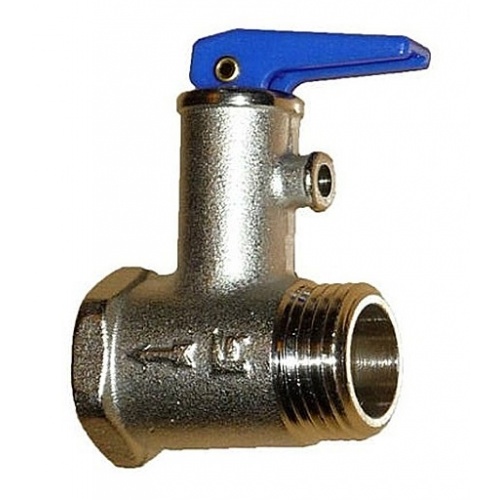 Клапан аварийный для водонагревателя VIEIR 1/2, 6 bar купить в интернет магазине Санрай73