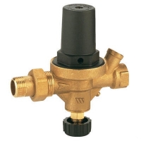 Клапан подпиточный 1/2"нр х 1/2"вр Vieir с выходом под манометр