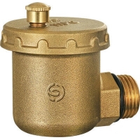 Воздухоотводчик 1/2"нр Vieir автоматический угловой с вертикальным выпуском