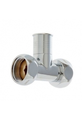 Вентиль 1"вр х 1/2"вр Vieir запорный прямой для полотенцесушителя