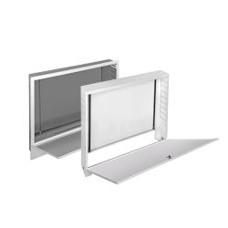 Шкаф коллекторный Wester ШРН-3, до 7 выходов, наружный с накладной дверцей