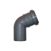 Отвод 40/45° канализационный Valfex