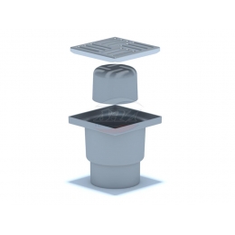 Трап вертикальный 110 (150х150) TA1212 Ани Пласт