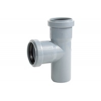 Тройник 40х40/90° канализационный Valfex