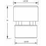 Клапан вакуумный 50  3 л/сек McAlpine