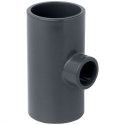 Тройник клеевой переходной ПВХ 50х25х50 Aquaviva