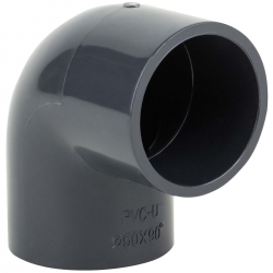 Угол клеевой ПВХ ф25 х 90